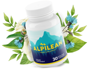 Alpilean weight-loss tea page purchase link.